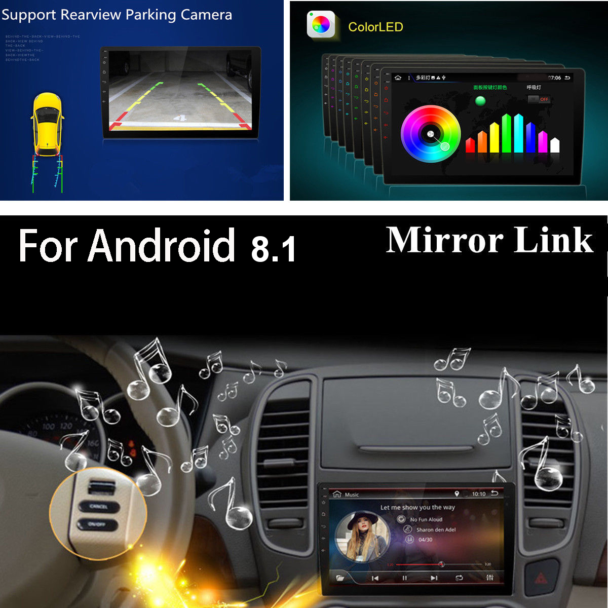 iMars10inch2DINCarMP5VideoPlayerwithCarPlay264GBforAndroid100SystemBuilt-inWiFiGPSbluetooth-2003936-5