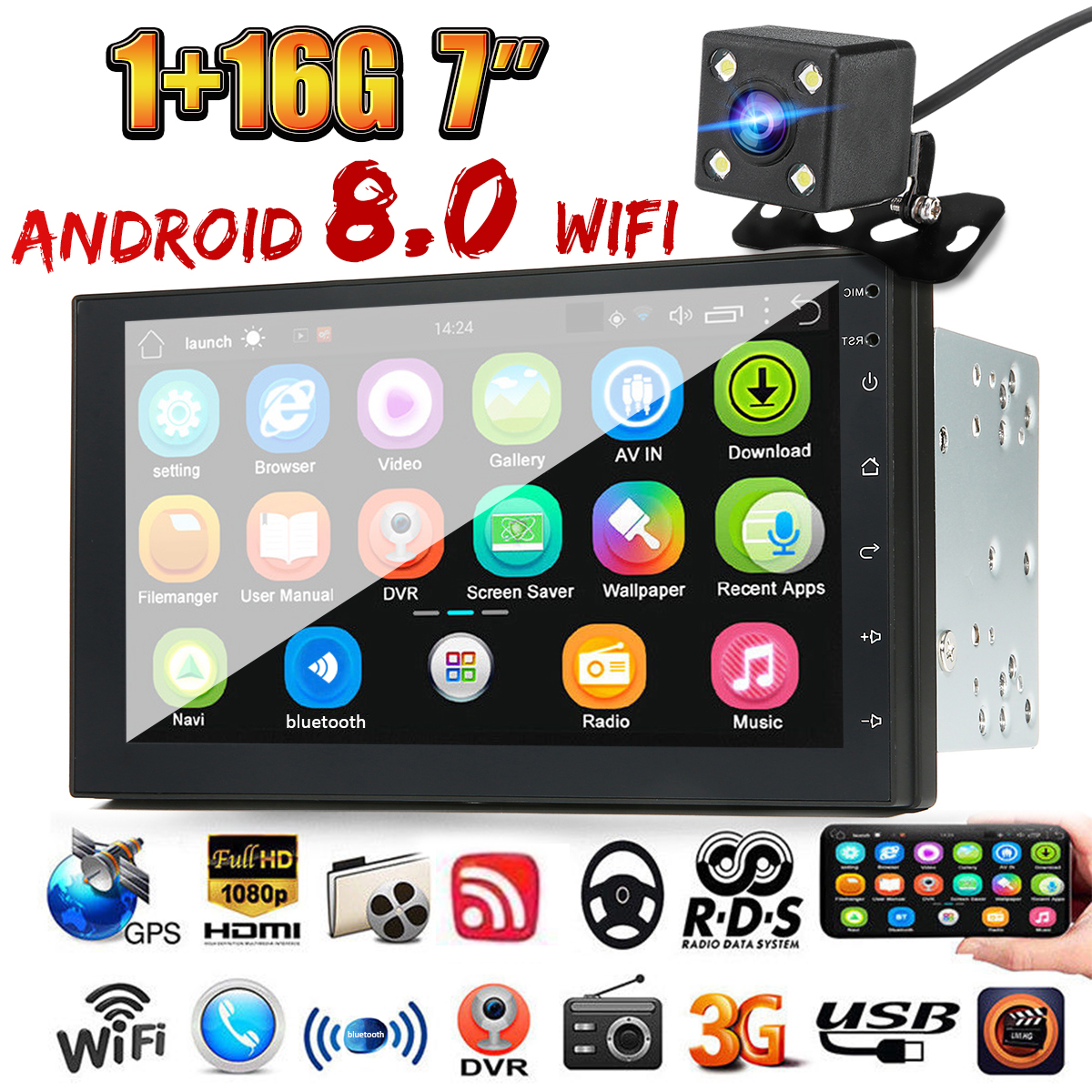 upgradeiMars7inch232GwithCarplayAndroid100CarMultimediaVideoPlayerwithCarplaybluetoothBuilt-InSpeake-1998825-1