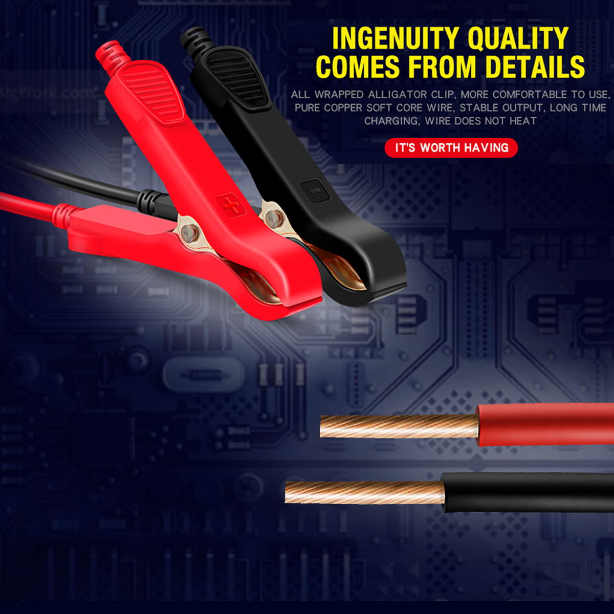 1224V12A6A7-StagePulseRepairLCDBatteryChargerForCarMotorcycleLeadAcidBatteryAgmGelWet-1937249-9