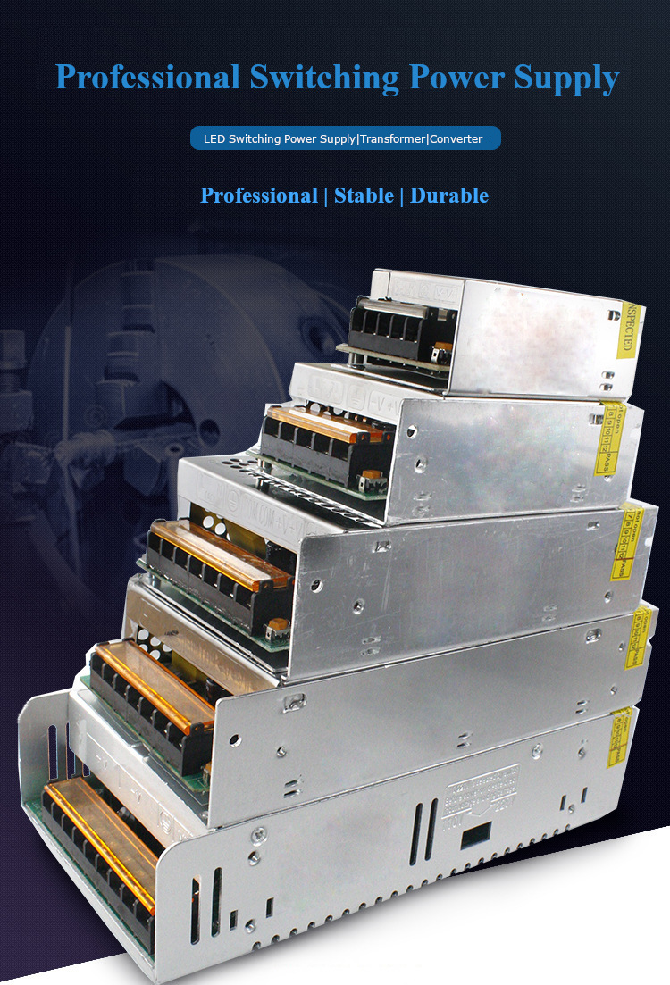 24V50W75W120W200WSwitchingPowerSupplySourceTransformerACDCSMPSForLEDStripLightCCTVMotor-1977081-1