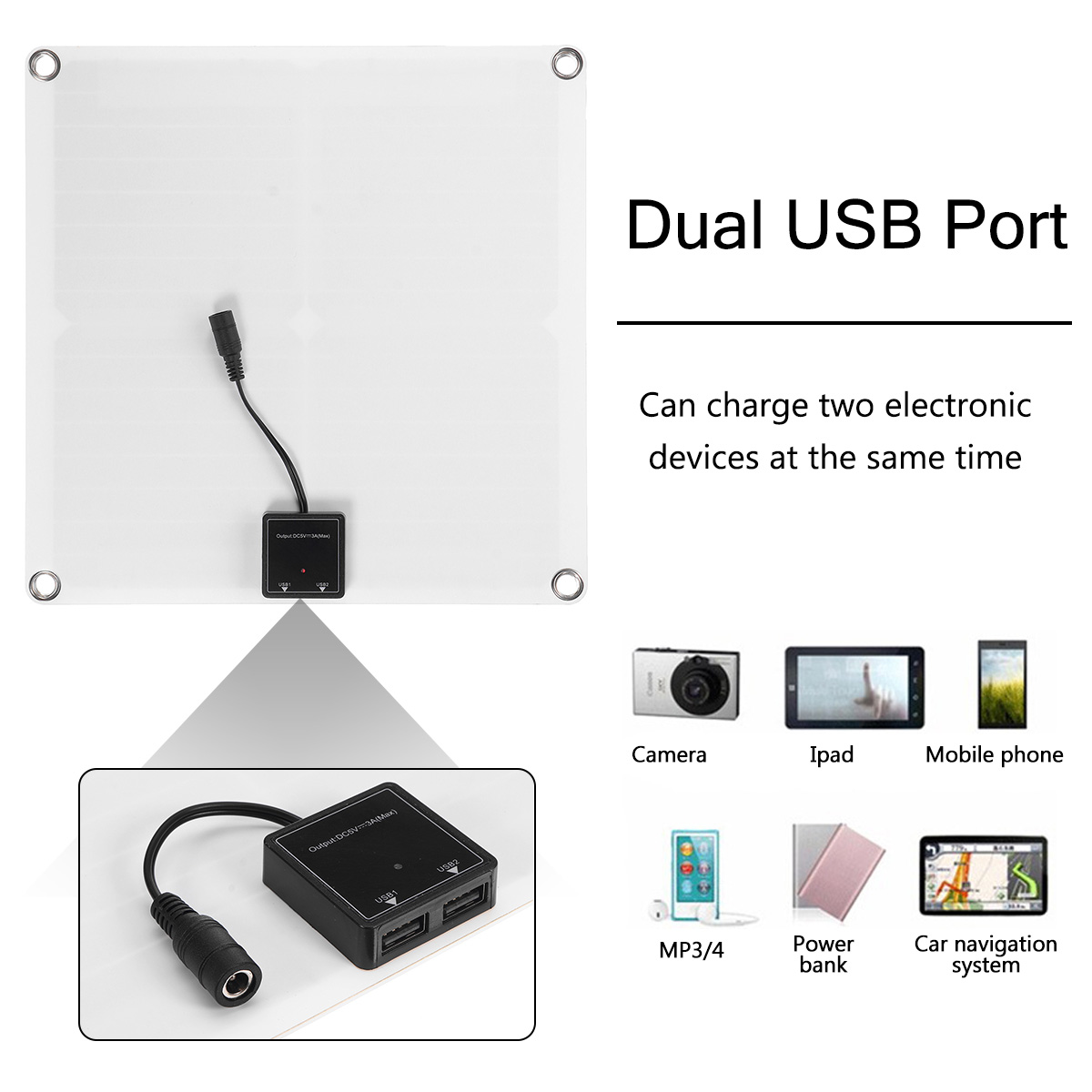 40WSolarPanelDualUSB30AControllerSolarCellforYachtRVBatteryCharger-1830193-3