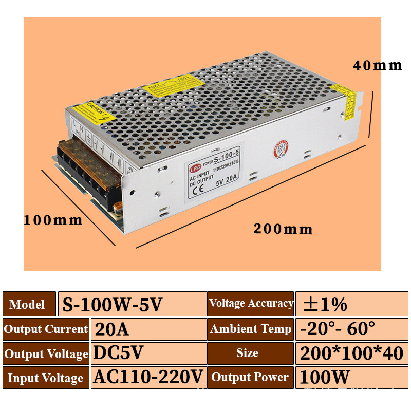 5V25W50W100WSwitchingPowerSupplySourceTransformerACDCSMPSForLEDStripLightCCTVMotor-1977076-9