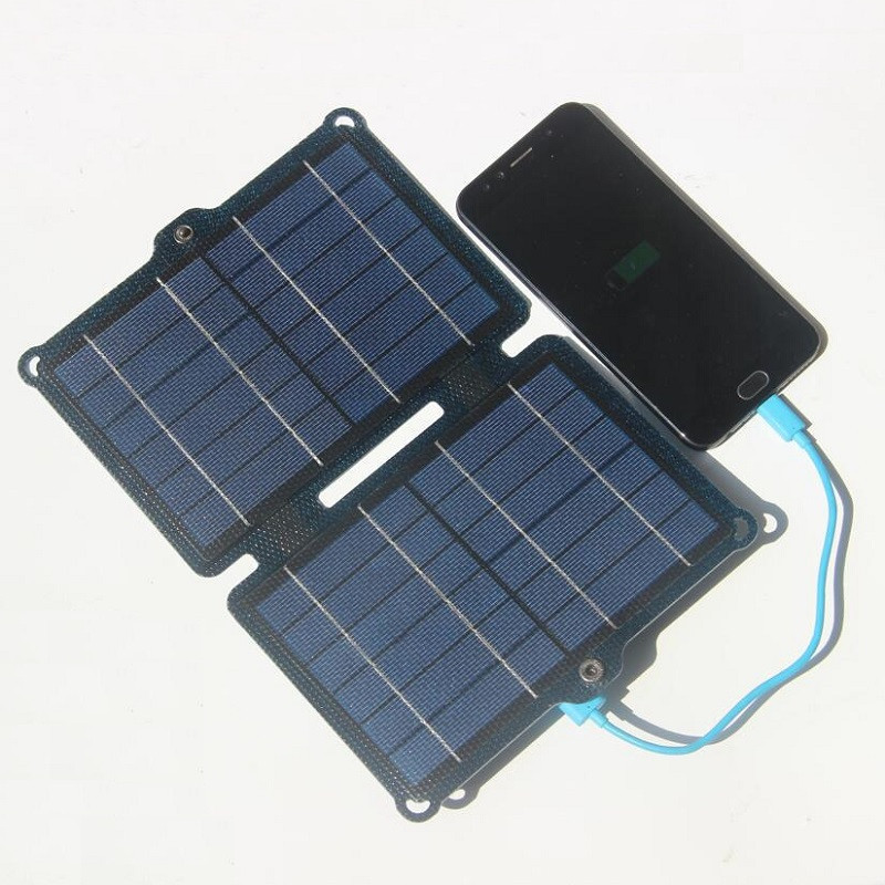 8W5VETFESolarPanelChargerFoldingBagMobilePhonePowerBankChargingWaterproofLightweight-1980823-7