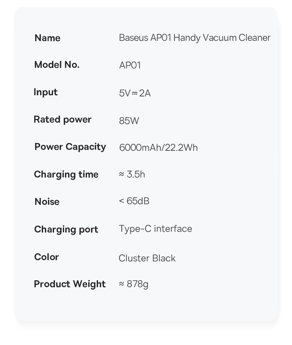 BaseusAP012-in-1CarWirelessVacuumCleaner5000PaPortableCleanerLargeDisposableDustBagHandheldCleanerfo-1995297-17