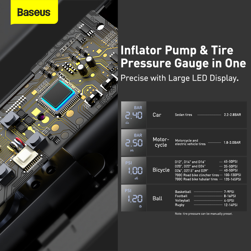 BaseusCarInflatorPortableAirCompressorPumpCarTyreInflatorDigitalDisplayCompressorsforElectricMotorcy-1989427-5