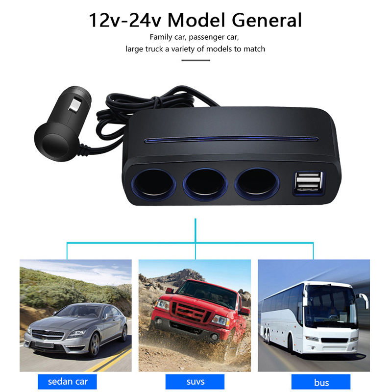 CarMobilePhoneUniversalChargerDoubleHeadUsbPortCarOneTowTwoSplitLighterPlug3Holes-1987843-5