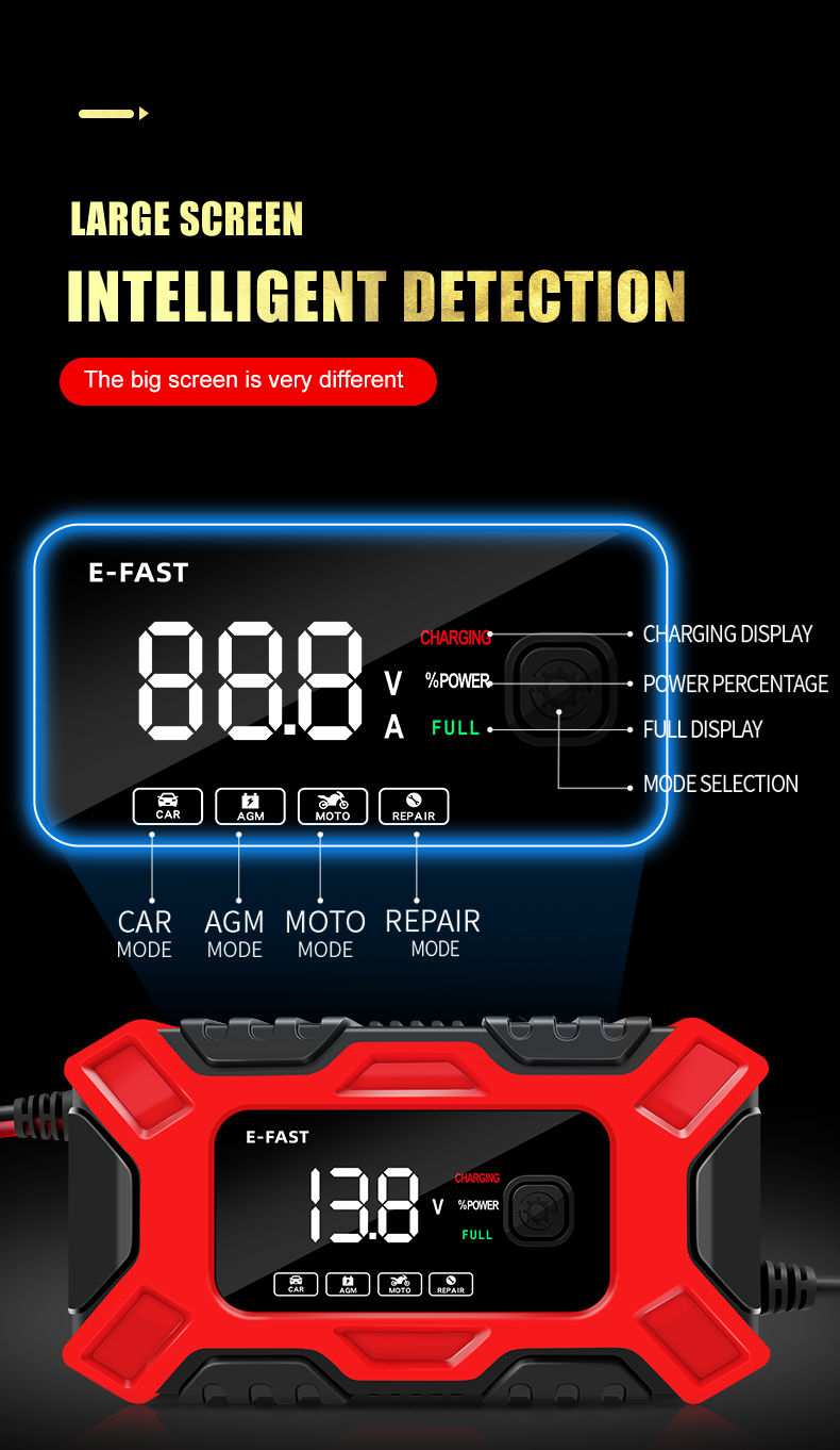 E-FAST12V6ALargeScreenDigitalDisplayBatteryChargerPulseRepairforCarMotorcycleDryWaterLead-acidBatter-1974739-1