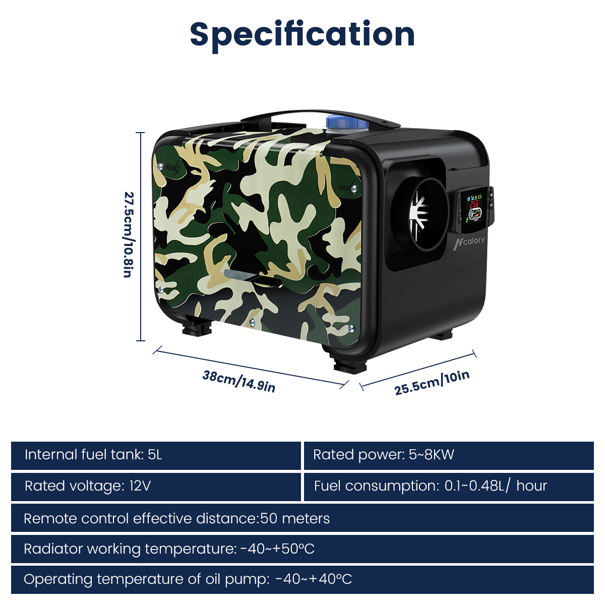 HCalory5-8KW12VCarParkingHeaterDieselsAirAllin1LCDThermostatforCarTruckSUVBusRVBoats-1808995-23