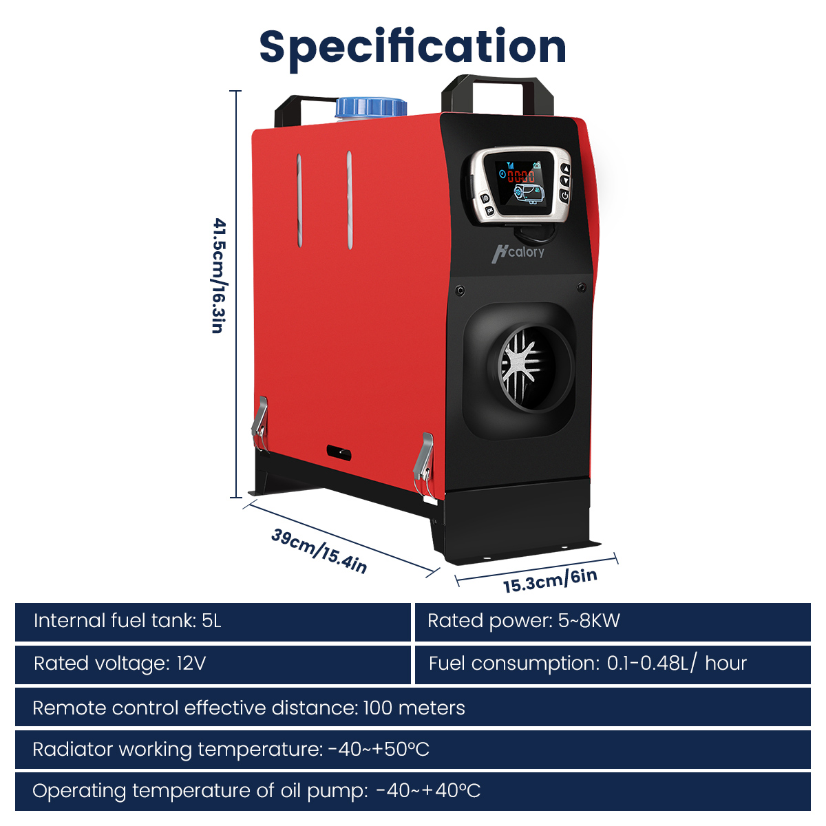 HCalory5-8KW12VCarParkingHeaterDieselsAirAllin1LCDThermostatforCarTruckSUVBusRVBoats-1808995-27