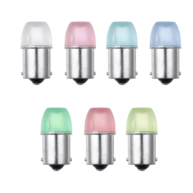 10PCS1156BA15SLEDReversingLightBrakeTurnSignalLampWaterproofReplacementBulb7ColorsConstantlyBright-1470641-2