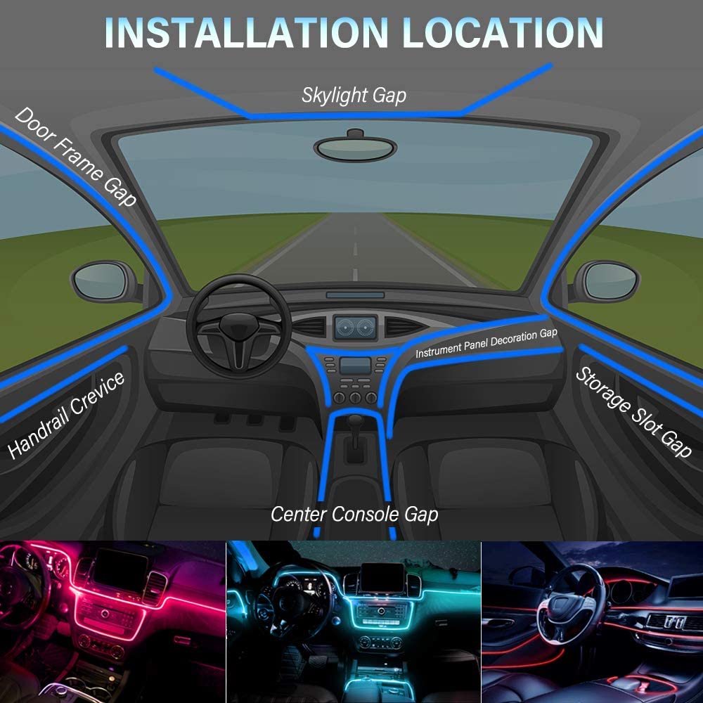 1IN12MRGBLEDAtmosphereCarInteriorAmbientLightStripsLightbyAppControlNeonLEDDashBoardDecorativeLamp-1989821-3