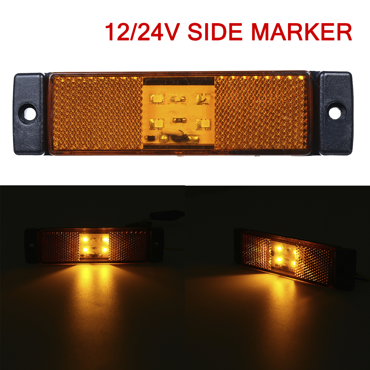 1PC1224VLEDSideMarkerPositionLightForDAFXF105TruckLorry-1742180-1