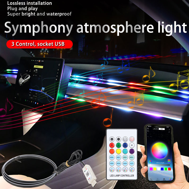 2In1SymphonyCarLEDPhantomAtmosphereLight110cm35cmUSBPlugWithAPPControlAmbientInteriorDecorativeLamp-1993591-1