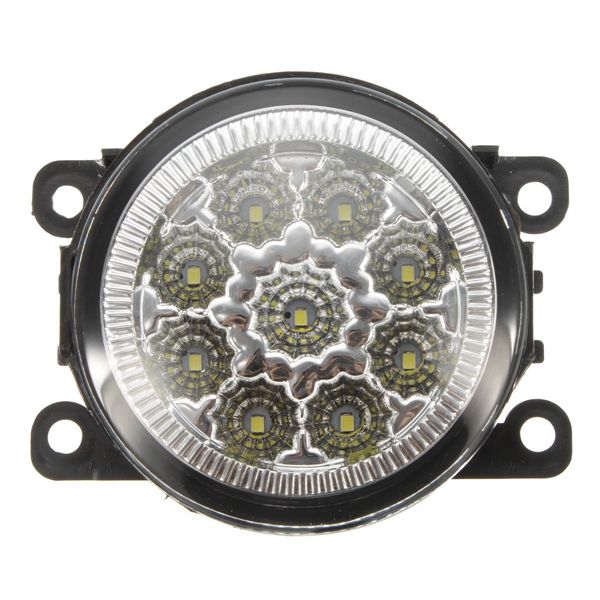 2pcsH1155W6000KLEDFrontFogLampDaytimeRunningLightForHondaFordFocusSubaru-1065336-2