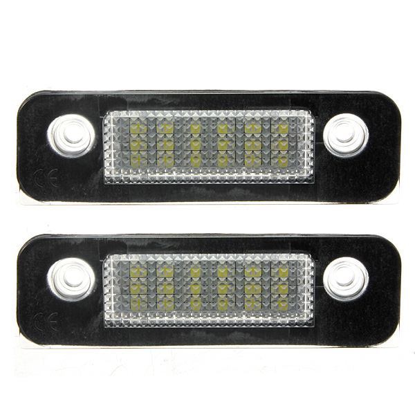 2x12V18LEDsLicenseNumberPlateLampsLightforFordMondeoMK2-915747-3