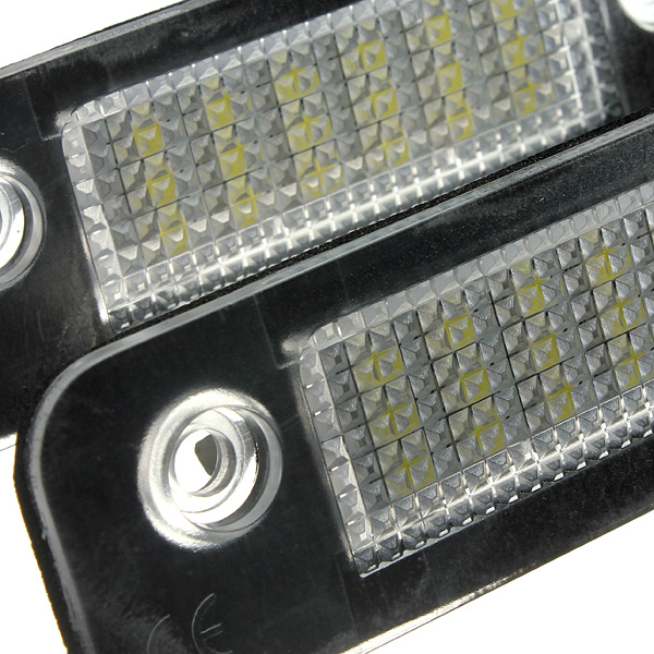 2x12V18LEDsLicenseNumberPlateLampsLightforFordMondeoMK2-915747-7