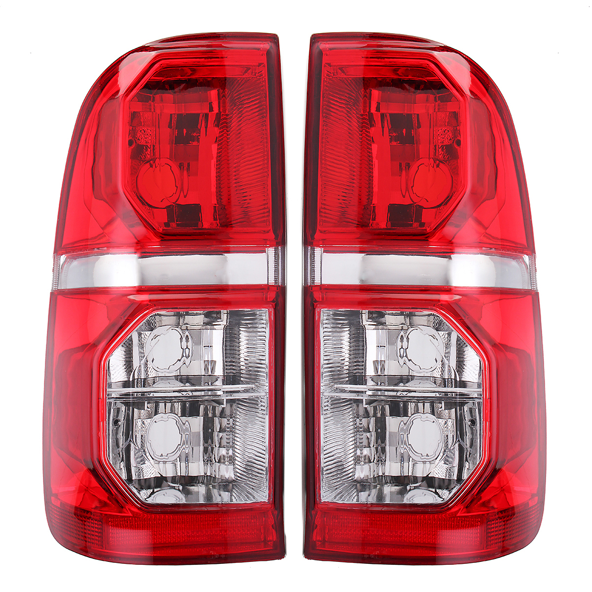 CarRearLeftRightTailLightBrakeLampRedwithouBulbForToyotaHilux2005-2015-1615978-2