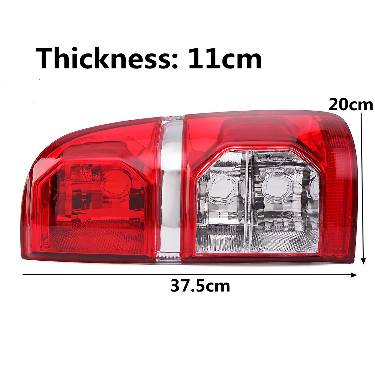 CarRearLeftRightTailLightBrakeLampRedwithouBulbForToyotaHilux2005-2015-1615978-3