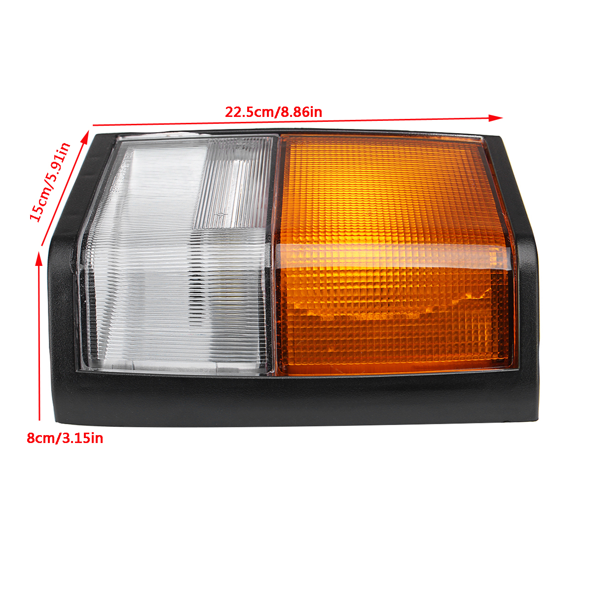 FrontSideCornerLightTurnIndicatorLampSquarePlugLeftRightforRangeRover1971-1986-1414114-6