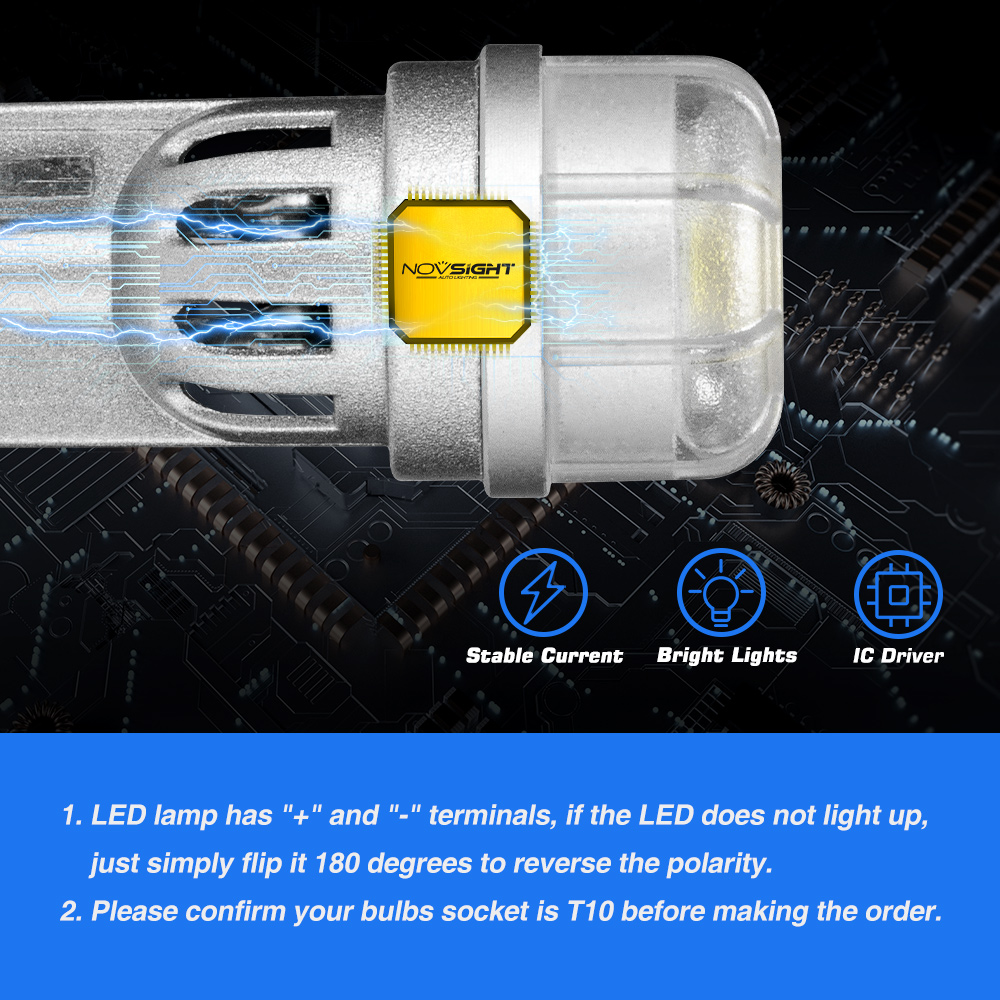 NOVSIGHT12VT10PairCarLEDLightBulbs2WTailLightBulbs188LMHighBrightness3020SMDforTurnSignalLights-1993846-5