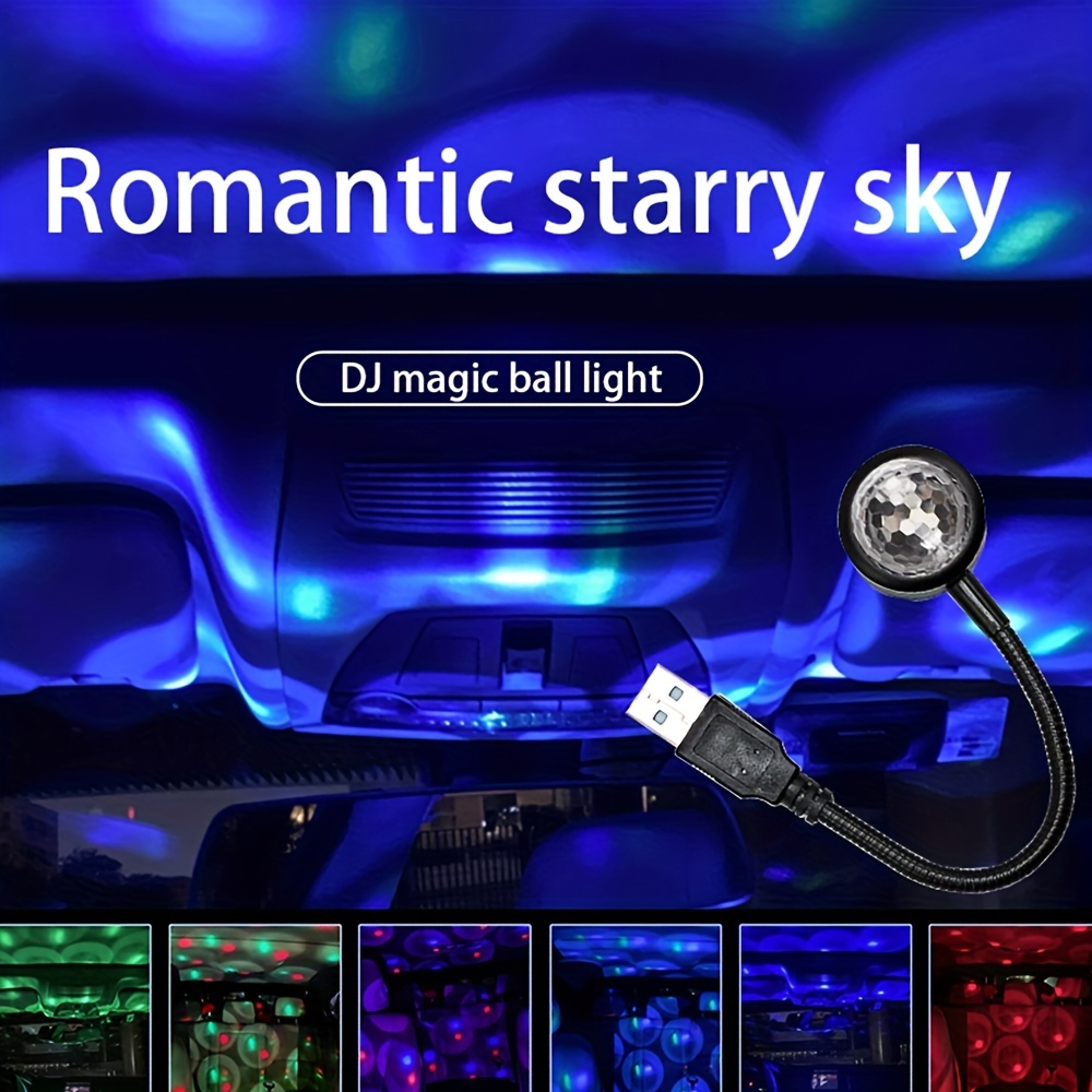 USBCarAtmosphereLampMusicRhythmProjectorLEDCarMagicBallLampPartyStageStageVoiceControlRomantic-1990272-10