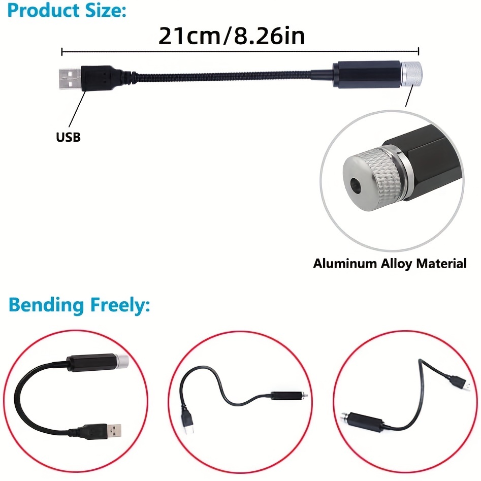 USBCarRoofAtmosphereLightsStarProjectorNightLightPortableAdjustableRomanticInteriorCarLightDecoratio-2008778-8