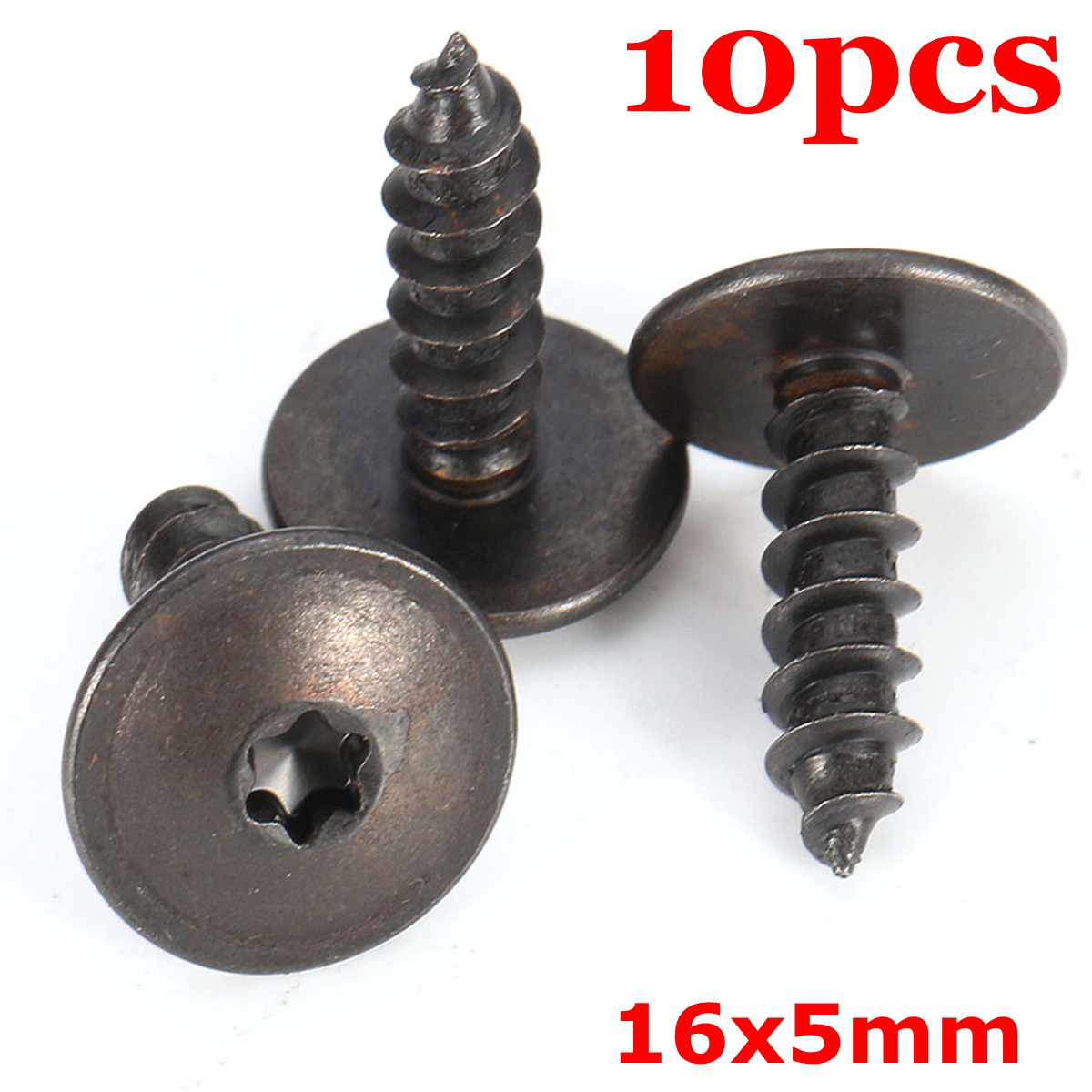 10PcsSetEngineCoverUndertraySplashguardWheelArchTorxScrewMetalforVW-1554279-8