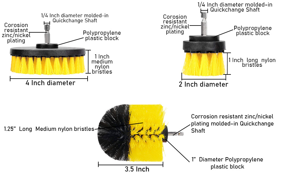 25PCSCarCareClearningToolSetElectricDrillBrushesCarWheelTireandGapCleaningDrillPolishingPadDrillBrus-1997869-5