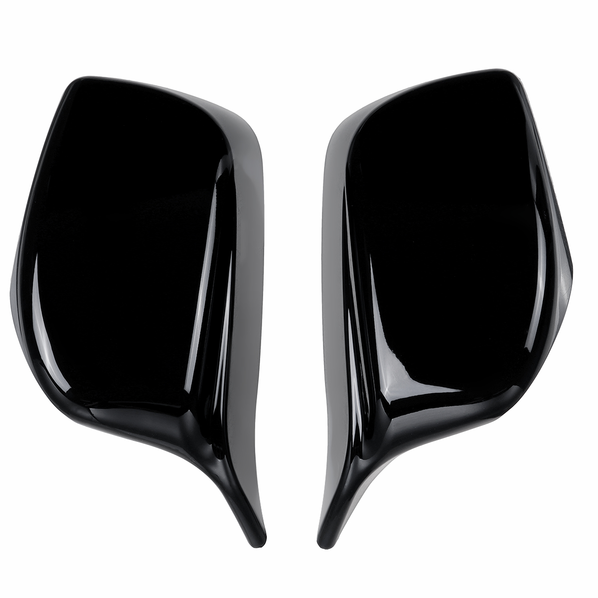 2XMStyleRearWingMirrorCoverCapGlossyBlackForBMWE60E612003-2008-1977615-3