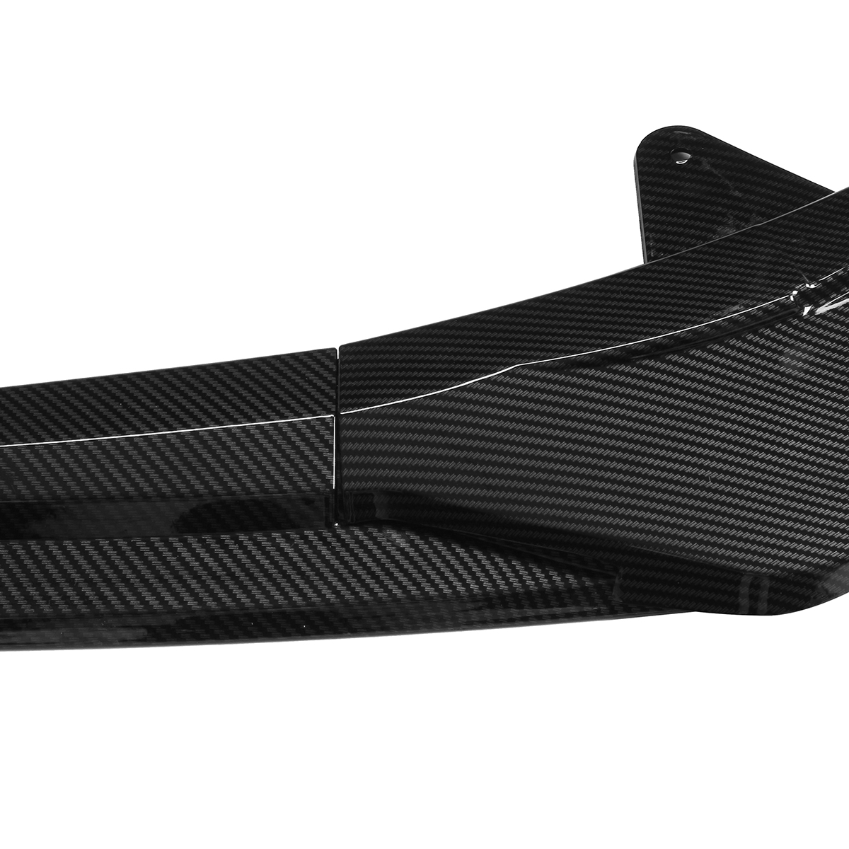 3PCSCarbonFiberLookFrontBumperLipSpoilerTrimForToyotaCorollaSEXSESportsModel2021-2007645-8