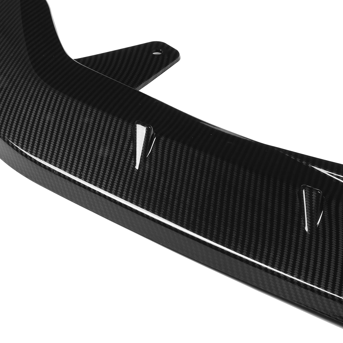 3PCSCarbonFiberLookFrontBumperLipSpoilerTrimForToyotaCorollaSEXSESportsModel2021-2007645-10