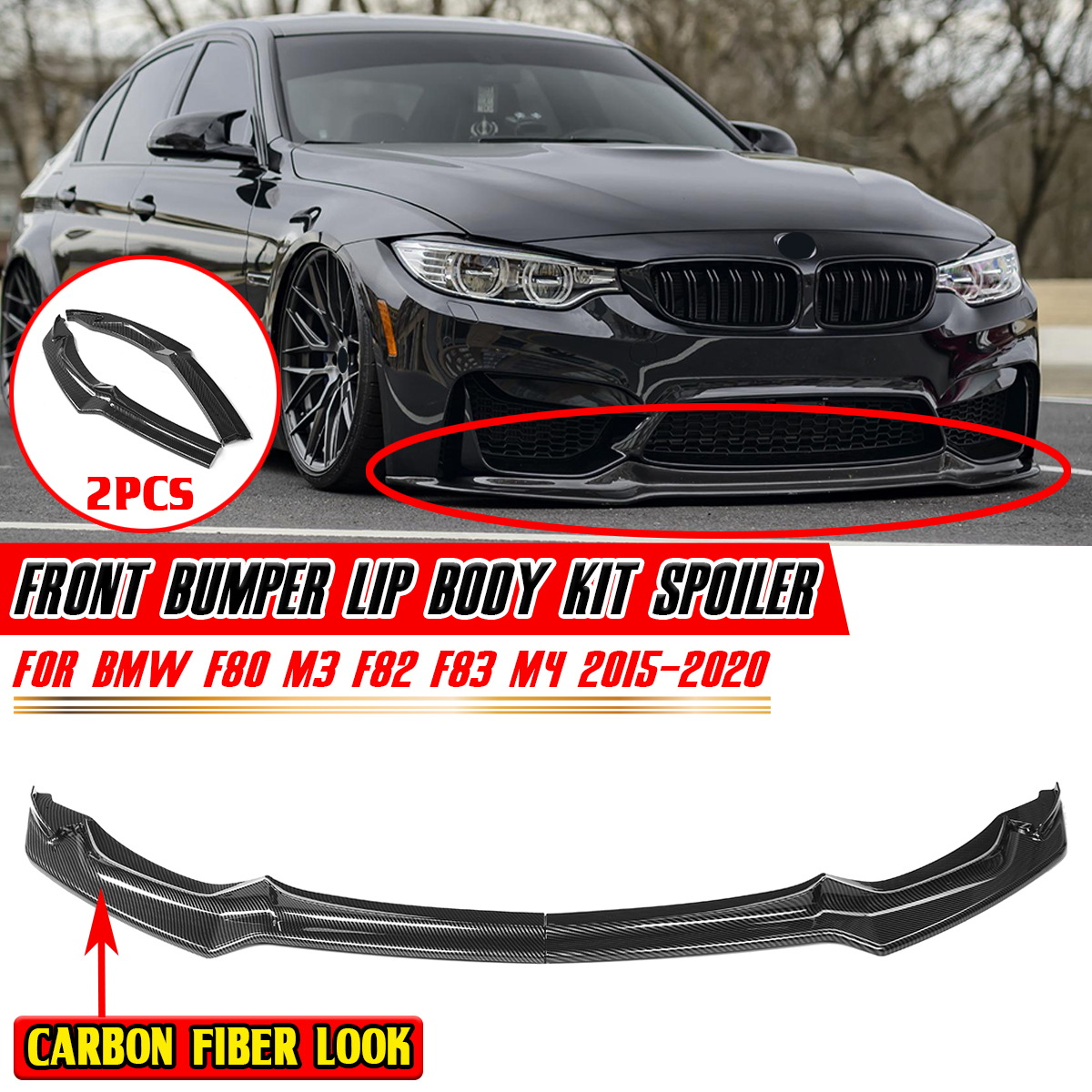 FORBMWM3M4F80F82F83FRONTLIPSPLITTERSPOILERPERFORMANCESTYLECARBON-1980487-1