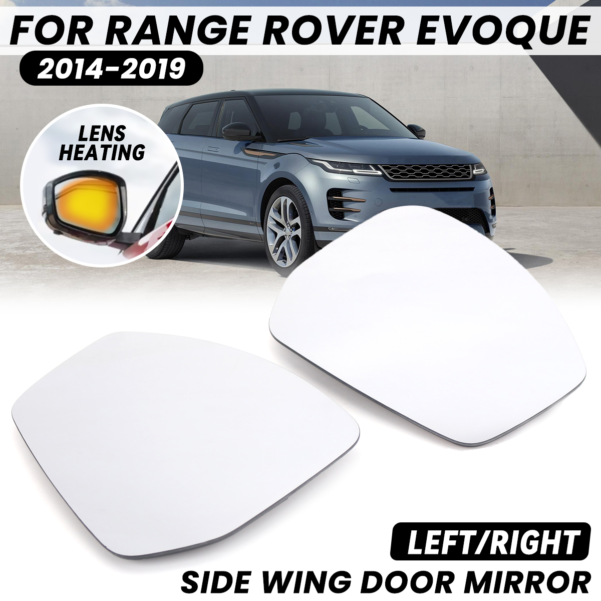 HeatedSideMirrorGlassRearviewMirrorForRangeRoverEvoque2014-2019-2007638-1