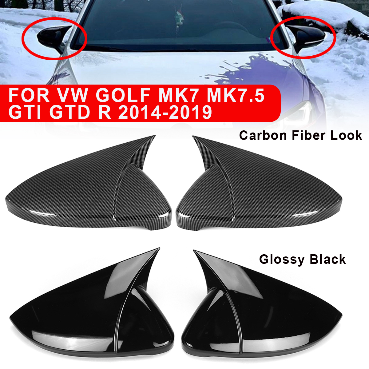 MirrorCoverUpgrade-EnhanceYourRidewithHornedMirrorsforVolkswagenGolfMK7MK75GTIGTDR-2007640-3