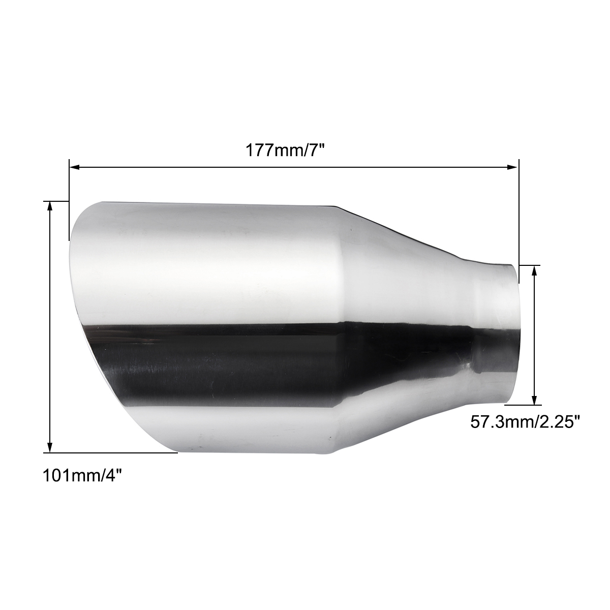 UniversalStainlessSteelExhaustMufflerRoundSlant225InchInelt4InchOutlet-1353799-7