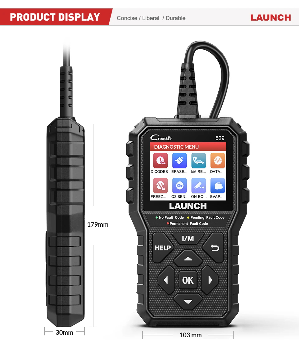 2024EliteLaunchCR529OBD2ScannerAutomotiveDiagnosticToolsOBDIICodeReaderCarDiagnostAutoScanToolsEngin-2014233-10