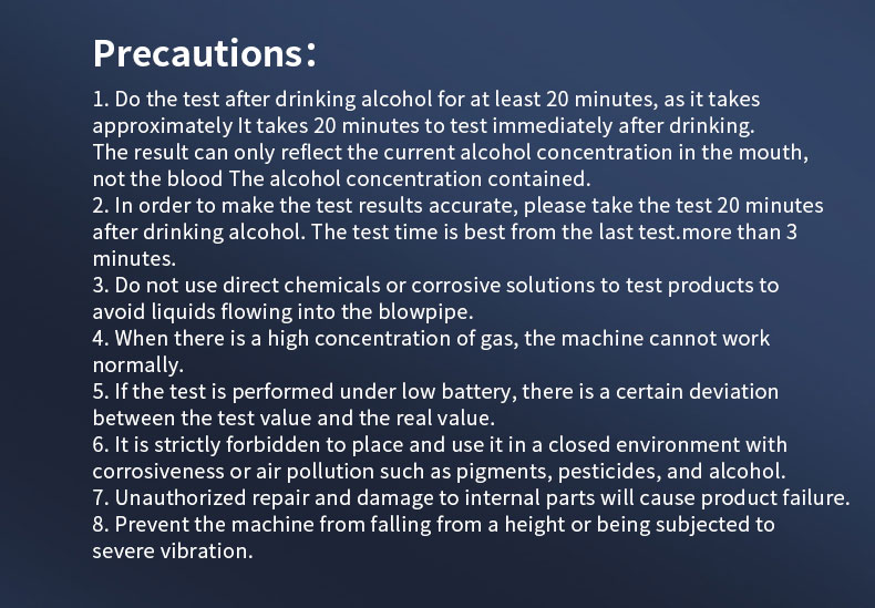 A20PortableAlcoholTesterHighSensitivityBreathalyzerHDDisplayNon-contactType-CCharging200mAhBattery-1977718-11