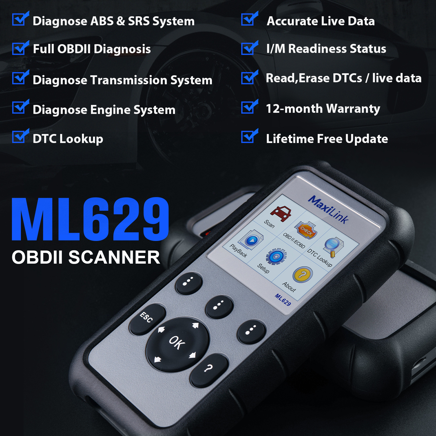 EUDirectAutelMaxiLinkML629EnhancedCANOBD2ScannerwithABSSRSTransmissionEngineDiagnosisAutoVINScanTool-2001803-3