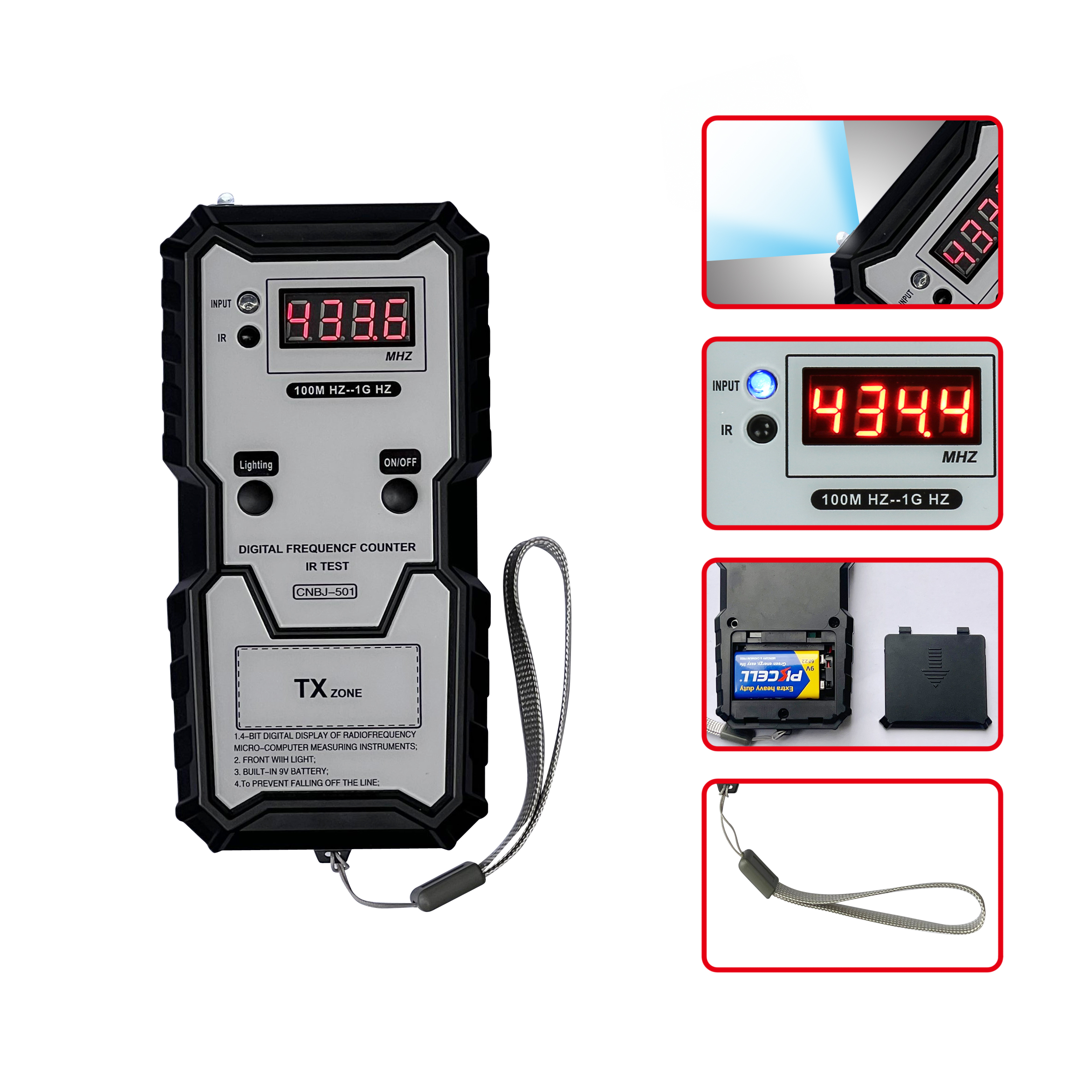 InfraredFrequencyTesterHigh-precisionSmallFrequencyTesterWithCarKeySpecialDetectionFrequencyBand-1979211-1