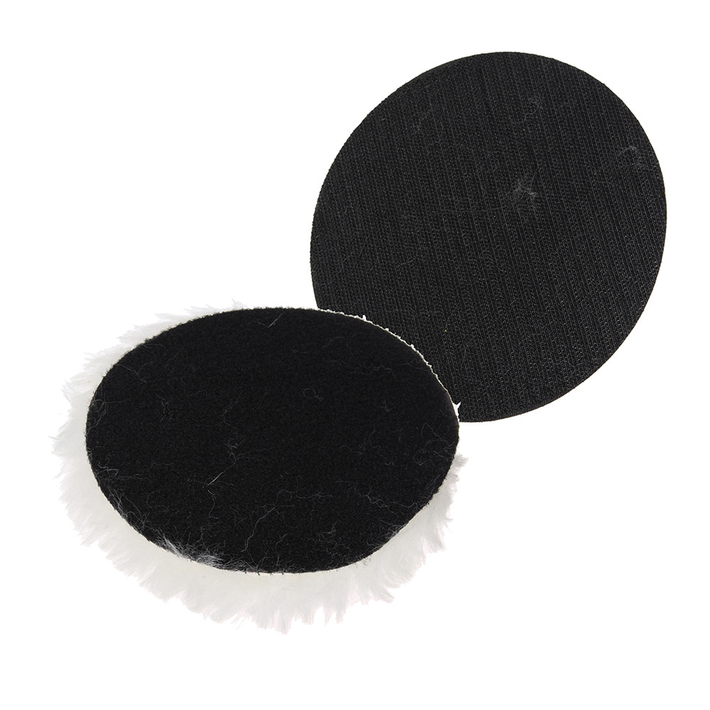 MATCC4pcs6InchPolishingBufferPadPolishingBonnetsLambsWoolWithM14DrillAdapter-1430270-3