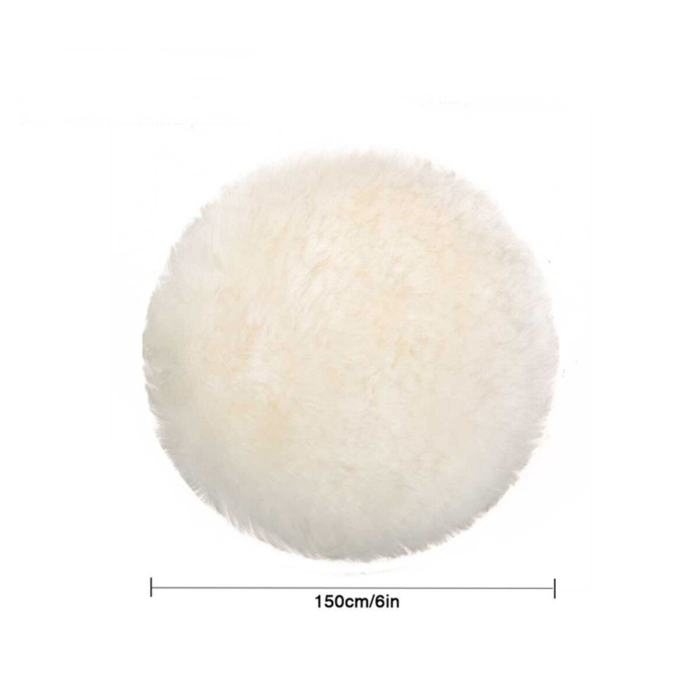 MATCC4pcs6InchPolishingBufferPadPolishingBonnetsLambsWoolWithM14DrillAdapter-1430270-6