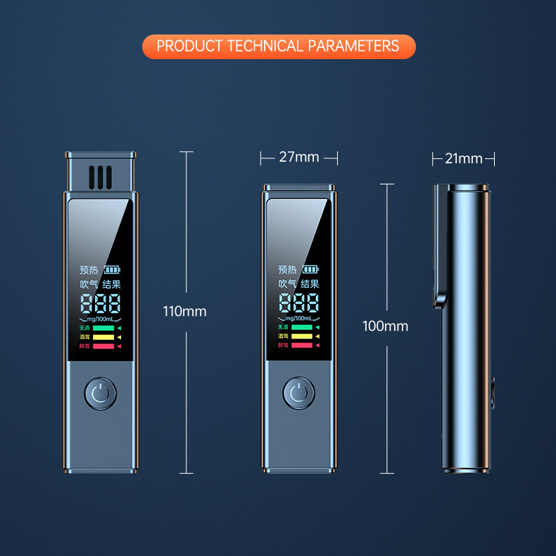 SmartAlcoholTesterRealVoiceBroadcastNon-contactBlowingHighSensitivityBreathalyzerType-CChargingHDDis-1986609-7