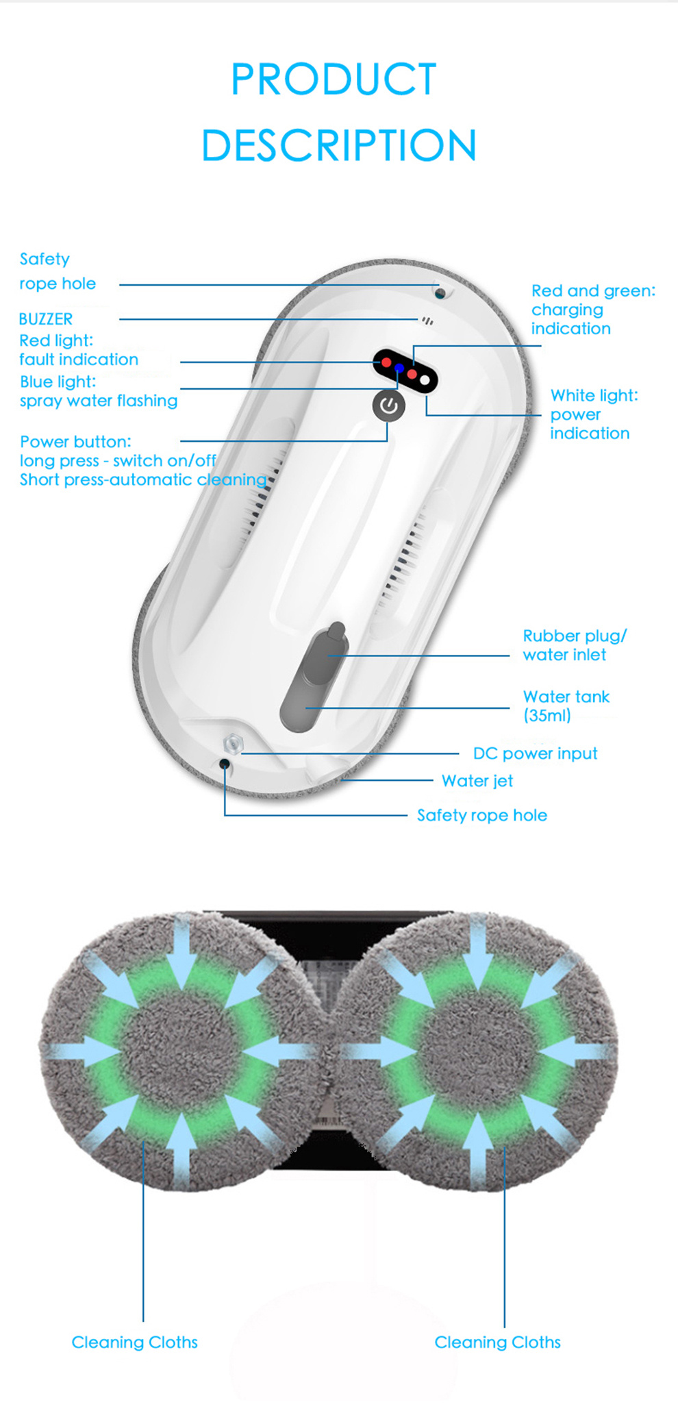 AutomaticSmartRobotWindowCleanerwithWaterSpray28KpaUPSPowerFailureProtection-2006436-5