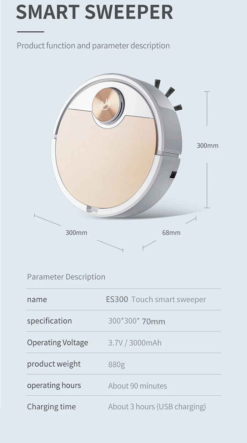 ES300RobotVacuumCleanerSmartRemoteControlAPPWirelessCleaningWetandDryForHome3in1SmartHouseholdApplia-2009057-17