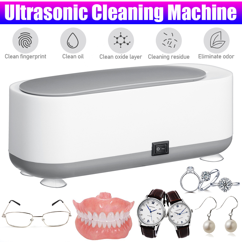 Multi-functionalPortableUltrasonicCleaningMachineJewelryCleanerWatchcesDentureEyeGlassesCoinsSilverC-1937110-1