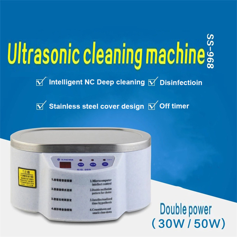 UltrasonicCleaner3050WSonicatorBath40KhzDegasForMobilePhoneMainboardChipWristWatchLensCameraCleaning-1997206-1