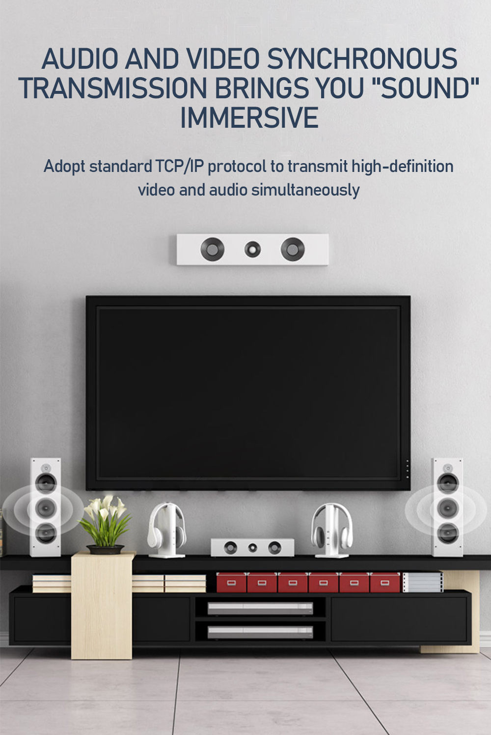 1080P70MHDMIExtenderTransmitterReceiverOverRJ45NetworkCAT5E67CablewithPOEPowerSupplyDualScreenDispla-1972329-7