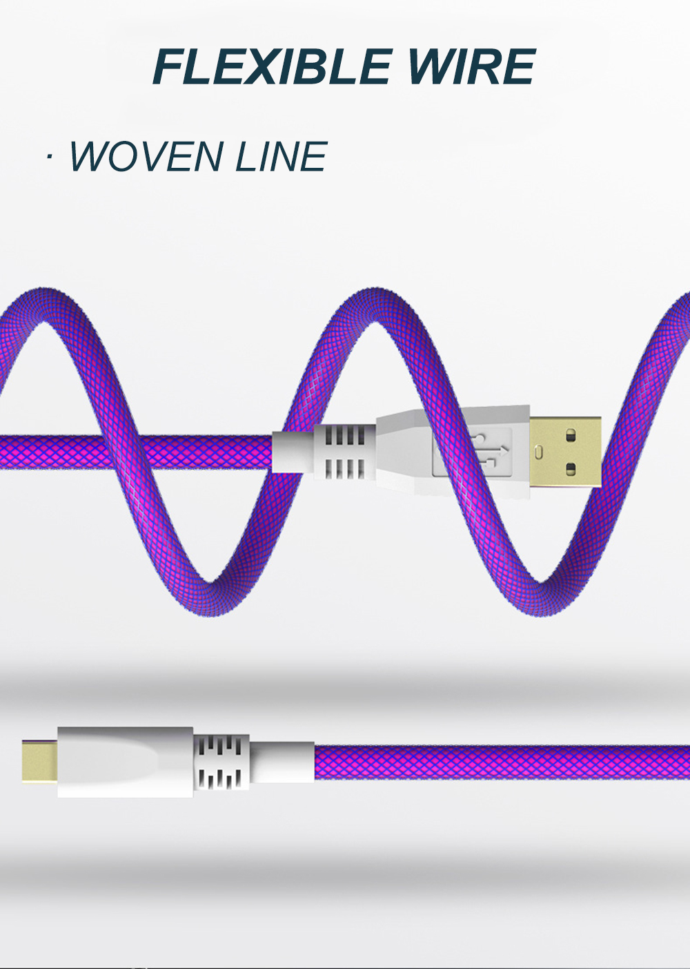 22mMechanicalKeyboardCoiledCableDIYHandmadeWovenTPECablewithUSBType-CInterfaceDataCable-1975070-10