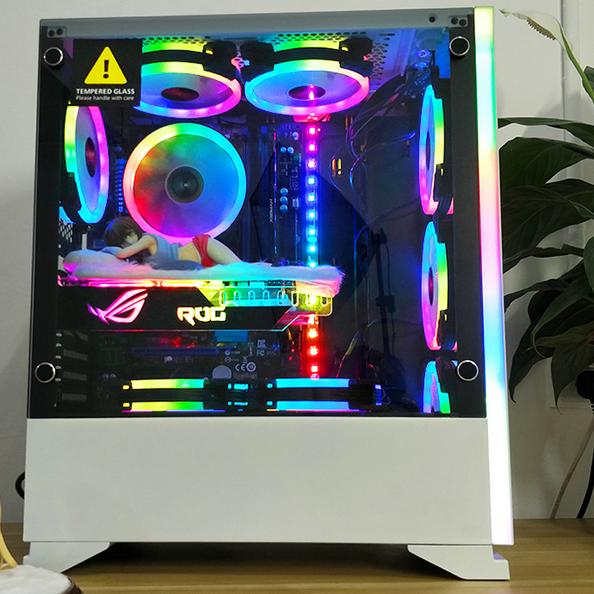 120mmComputerPCCoolerCoolingFanRGBLEDMulticolor-modeQuietChassisFanWithController-1940489-4