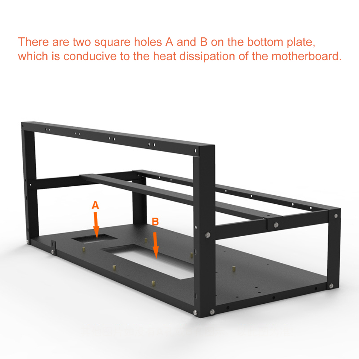 126GPUMiningCaseRackOpenRigFrameToolMotherboardBracketStorageHolder-1961196-4